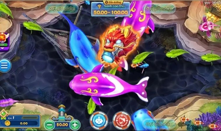 Các sinh vật trong game Bắn Cá Đại Chiến B52 Tại M788