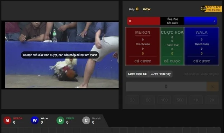 Chinh Phục Ngay Cách Chơi Đá Gà Sabong Tại M788 Đẳng Cấp Quốc Tế 2 Giao diện cá cược tại sảnh Đá Gà Sabong Tại M788