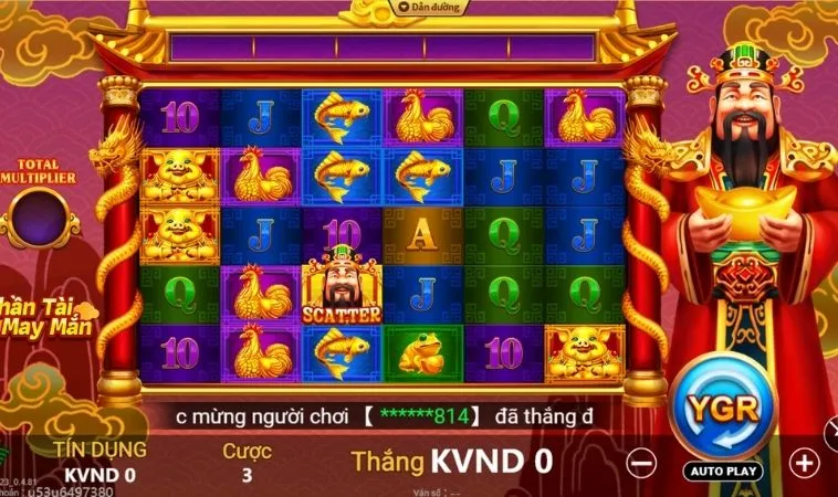 Đồ họa game Nổ Hũ Thần Tài Tại M788 thiết kế ấn tượng